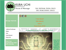Tablet Screenshot of kubauchi.com